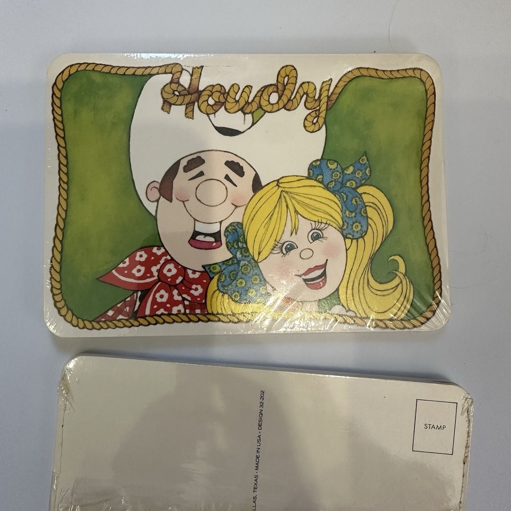 Cowboy postcard Pack , 1970s NWT